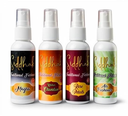 Freshener Spray Combo (4 Fragrances)