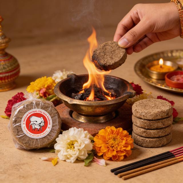 गौ कंडे (गोबर के उपले) – 5