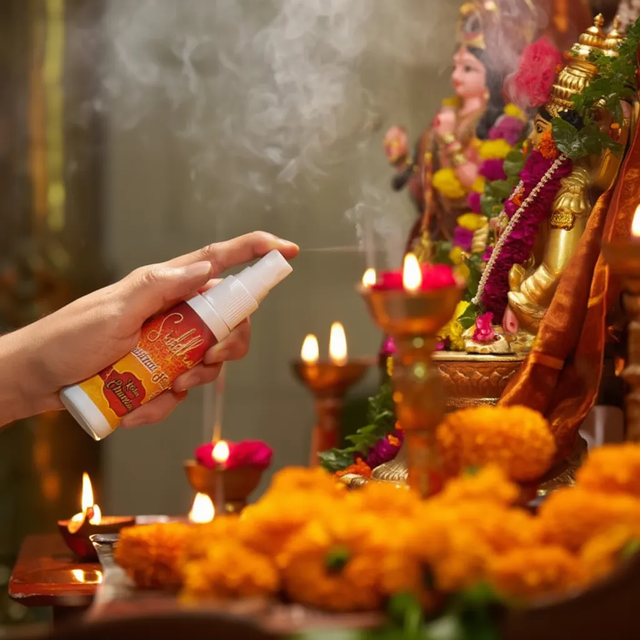 केसर चंदन पारंपरिक सुगंध स्प्रे – 5