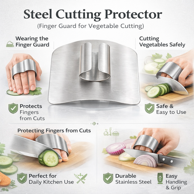 Stainless Steel Finger Protector – 3